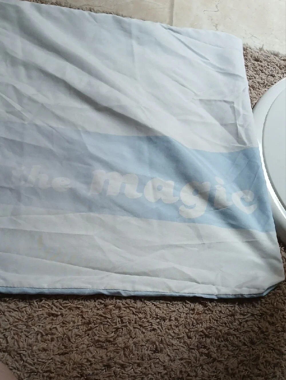 Light Blue Frozen Pillow Case